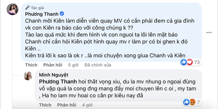 Netizen 'ném đá' Phương Thanh 'giả vờ yêu' trai trẻ để PR, nữ ca sĩ đanh thép 'phản pháo'