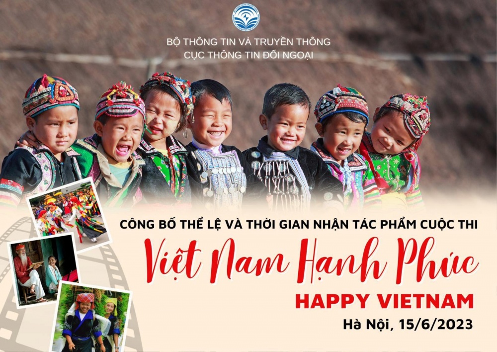 Cuộc thi ảnh, video “Việt Nam hạnh phúc - Happy Vietnam”