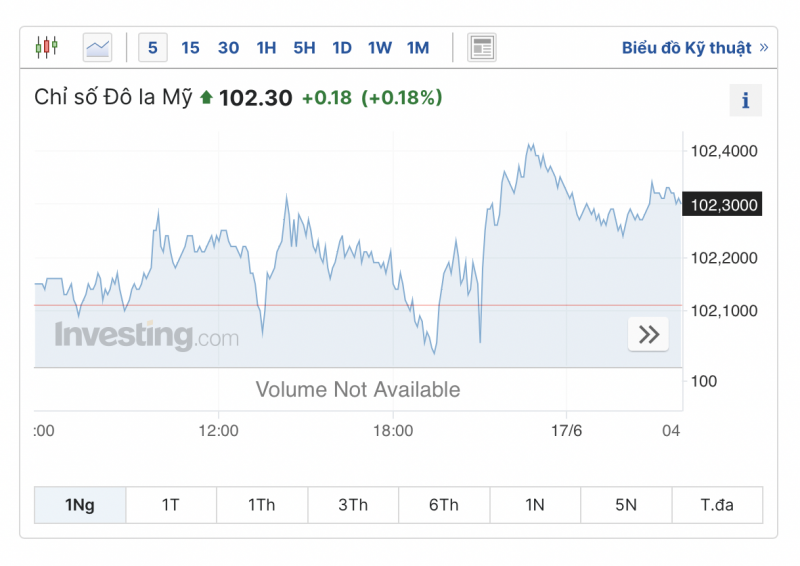 Tỷ giá USD hôm nay 18/6: Đồng USD “hồi” lại sắc xanh