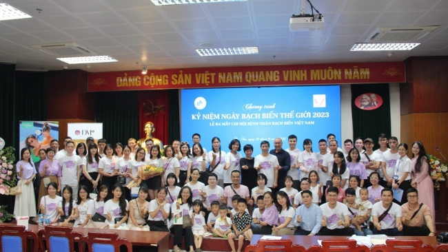 Chính thức ra mắt chi Hội Bệnh nhân Bạch Biến Việt Nam