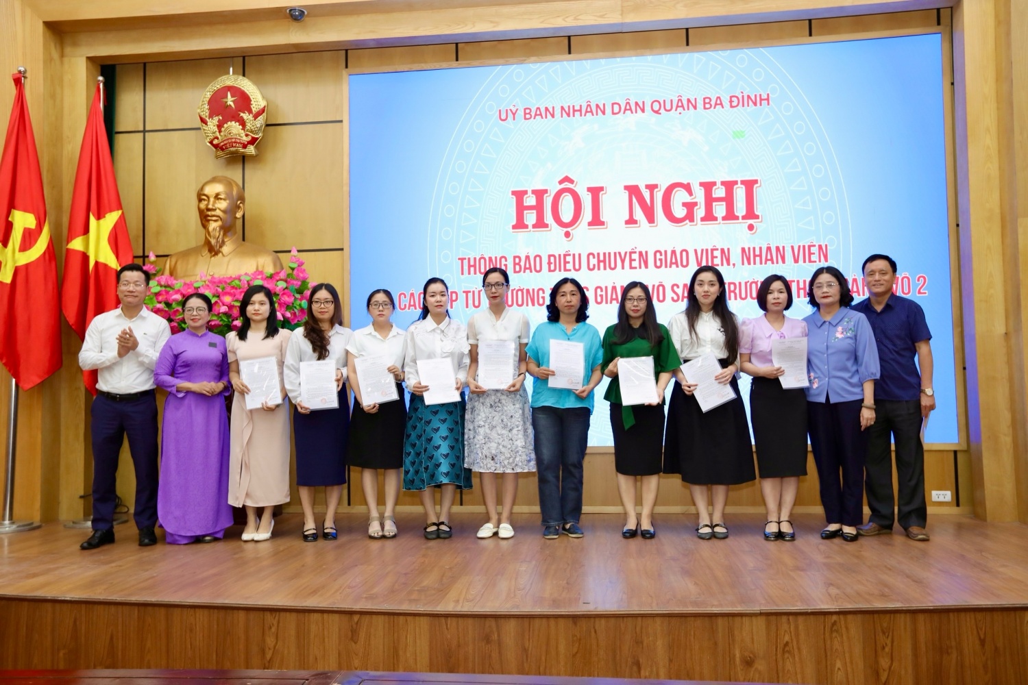 Hà Nội: Kiện toàn nhân sự Trường THCS Giảng Võ 2
