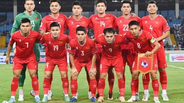 HLV Kim Sang Sik khởi đầu thuận lợi, tuyển Việt Nam tăng 1 bậc trên BXH FIFA