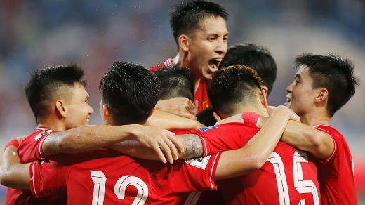 Đội tuyển Việt Nam lọt Top ở thống kê đặc biệt