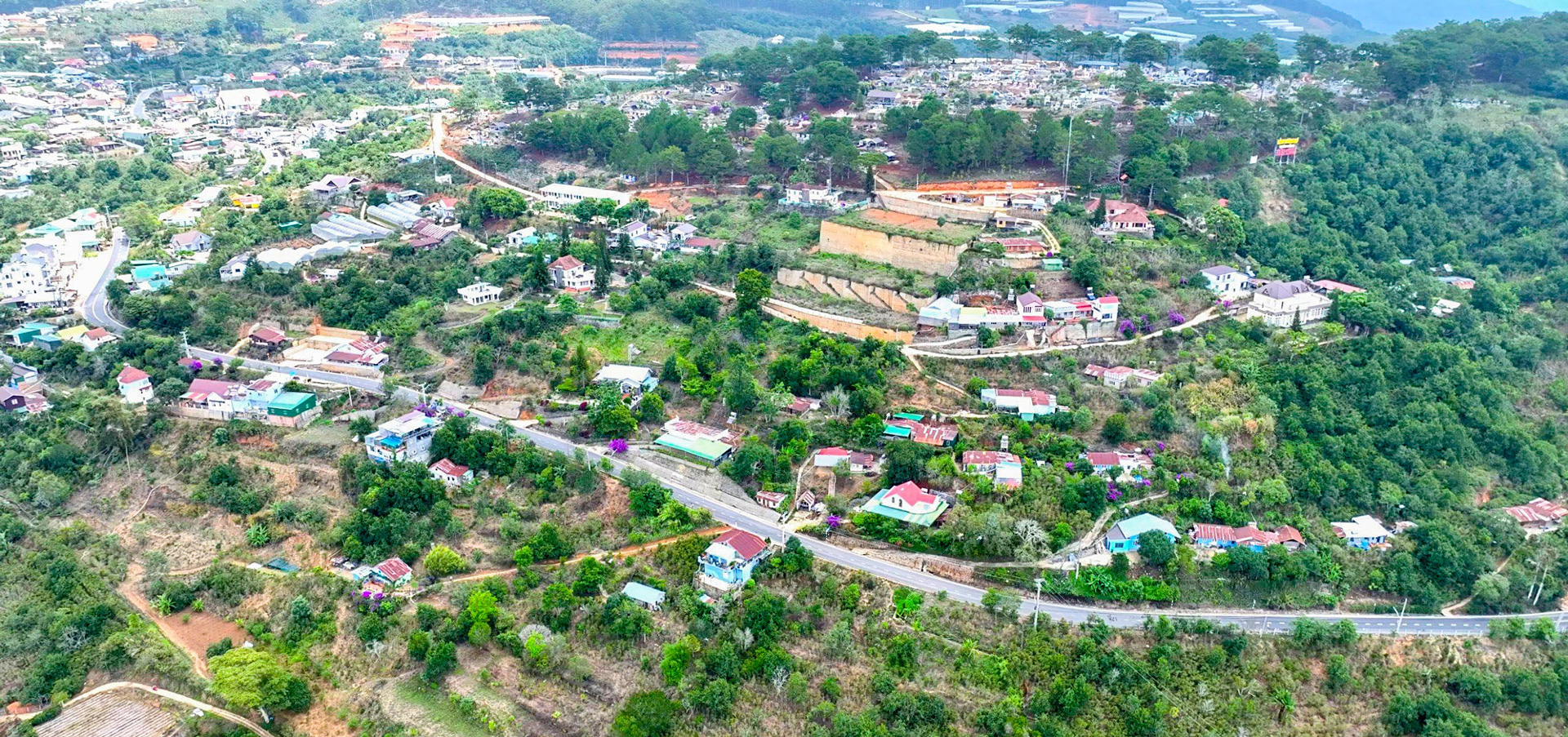 Về ngoại ô ngắm cung đường hoa giấy