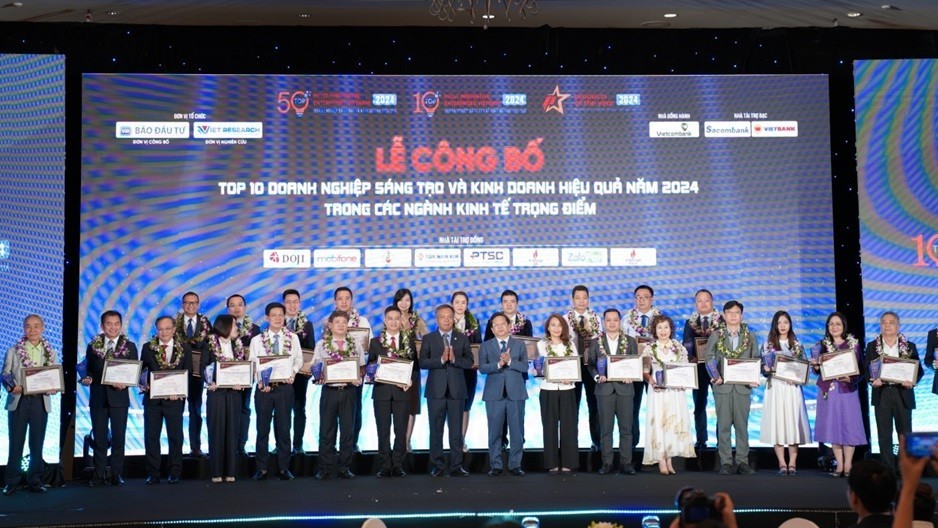 Công bố Top 50 doanh nghiệp sáng tạo và kinh doanh hiệu quả Việt Nam 2024