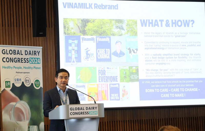 Vinamilk tham luận về chiến lược đổi mới và Net Zero tại hội nghị sữa toàn cầu lần thứ 17