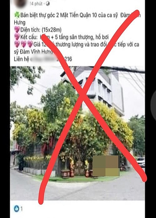 Đàm Vĩnh Hưng muốn bán biệt thự vì con trai