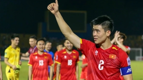 Duy Mạnh quyết thắng Malaysia
