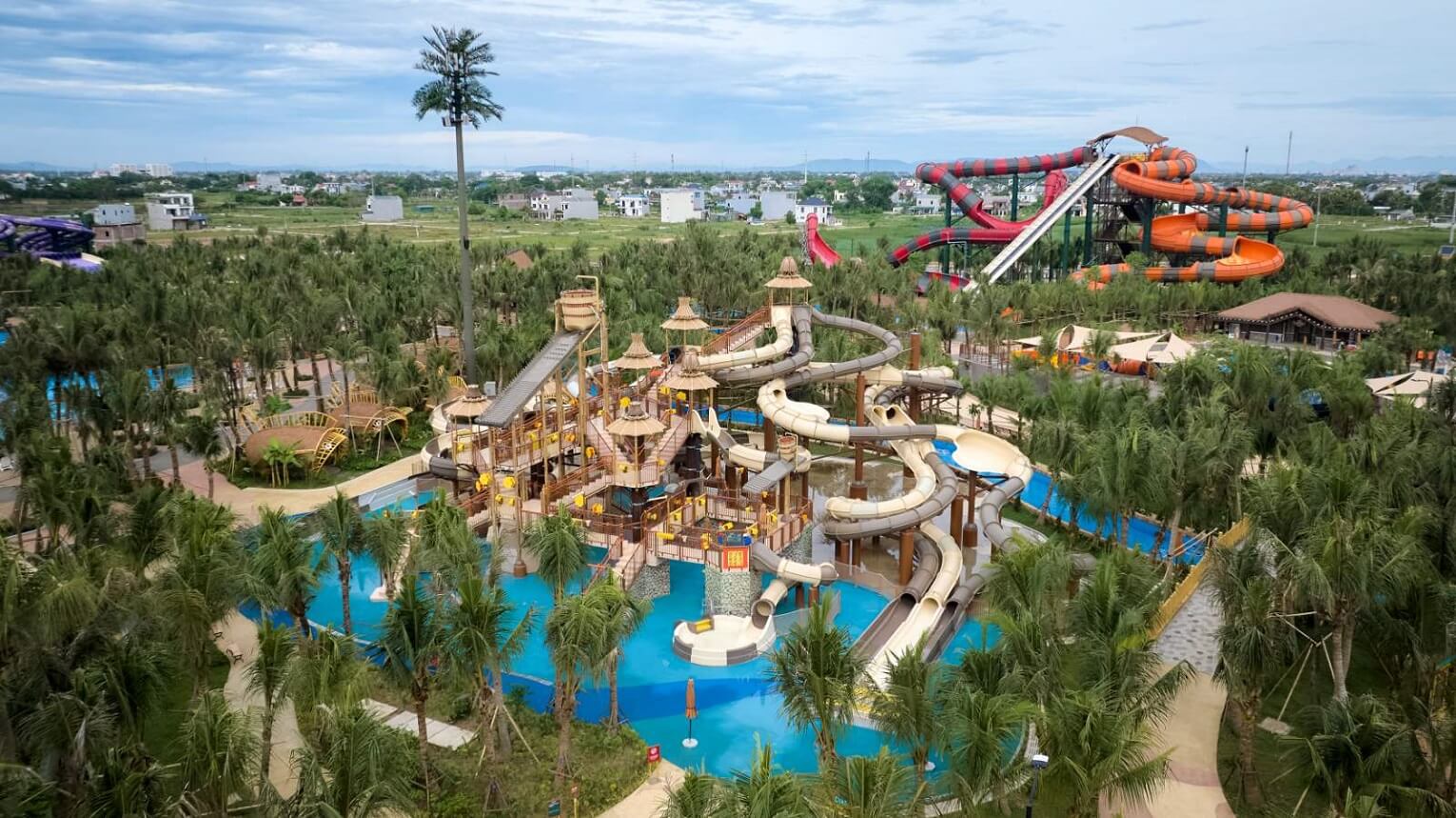 Công viên nước - Điểm vui chơi mới ở Hà Nam