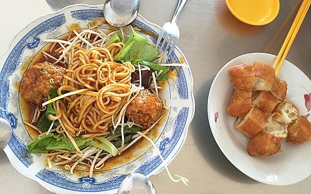 Bánh tầm cay Cà Mau món ngon “nức tiếng” xứ Đất Mũi