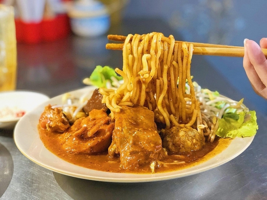 Bánh tầm cay Cà Mau món ngon “nức tiếng” xứ Đất Mũi