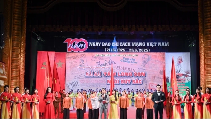 Chương trình nghệ thuật đặc biệt kỷ niệm 100 năm Ngày Báo chí Cách mạng Việt Nam