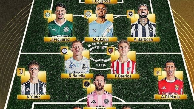 ‘Ăn đứt’ Ronaldo, Messi vào đội hình tiêu biểu Club World Cup
