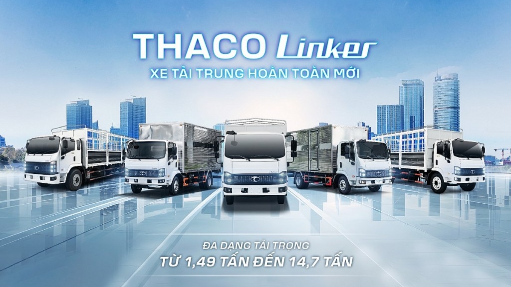 Thaco Linker – dòng xe tải trung hoàn toàn mới, tối ưu chi phí vận chuyển