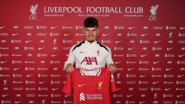 Liverpool tiếp tục công bố tân binh ‘xịn’