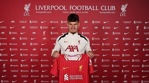 Liverpool tiếp tục công bố tân binh ‘xịn’