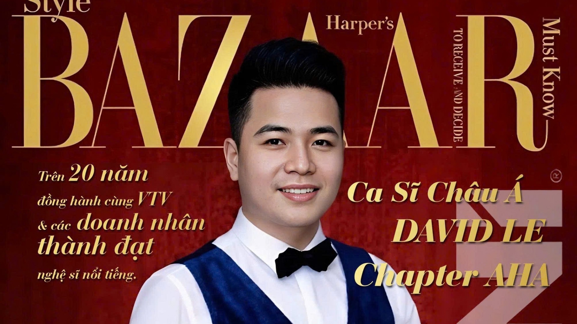 Ca sĩ Châu Á David Le- Hành trình 20 năm tuổi Đảng, 30 năm cống hiến vì nghệ thuật và cộng đồng.