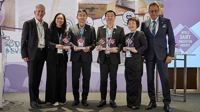 Vinamilk thắng lợi lớn tại giải thưởng đổi mới sáng tạo ngành sữa toàn cầu 2026