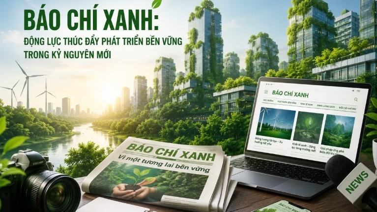 Báo chí “Xanh”... trong kỷ nguyên chuyển đổi Xanh