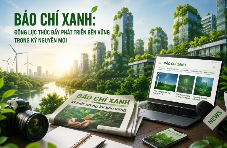 Báo chí “Xanh”... trong kỷ nguyên chuyển đổi Xanh