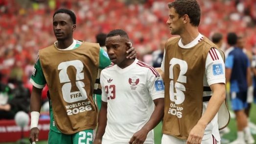 Tiền vệ Qatar bị treo giò 5 trận tại World Cup 2026