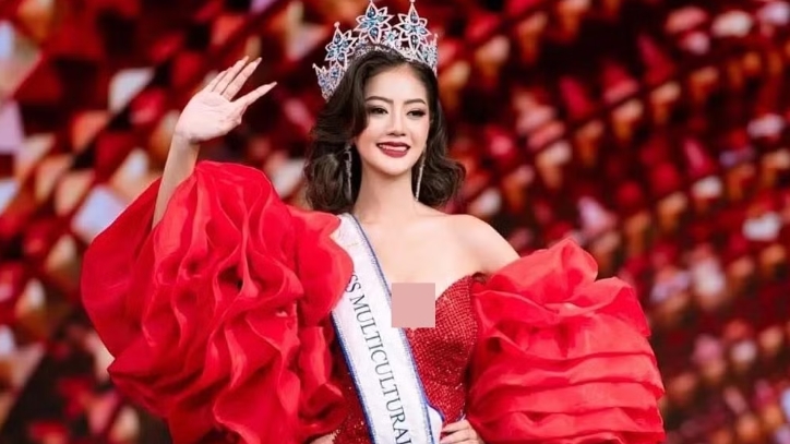 Mỹ nhân Myanmar giành vương miện Miss Multicultural World 2026