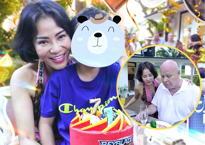 Thu Minh khoe cơ ngơi rộng rãi tại Singapore nhân dịp sinh nhật con trai