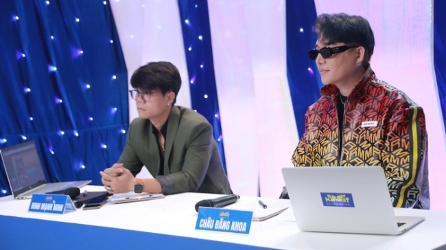 Đinh Mạnh Ninh và Châu Đăng Khoa bảnh bao tại buổi casting 'Bài hát hay nhất phiên bản Big Song Big Deal'