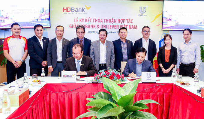 HDBank và Unilever Việt Nam hợp tác, nâng cao lợi ích cho doanh nghiệp và hộ kinh doanh