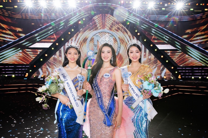 Top 3 Miss World Vietnam 2023  và những câu chuyện đặc biệt