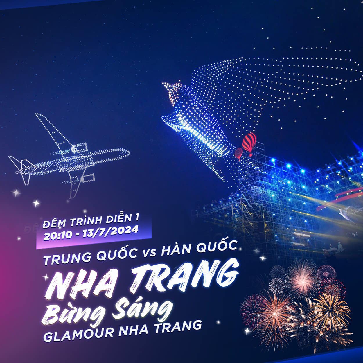 Đêm khai mạc lễ hội sẽ có chủ đề &quot;Nha Trang bừng sáng&quot; với hai đội thi Trung Quốc và Hàn Quốc.&amp;nbsp;