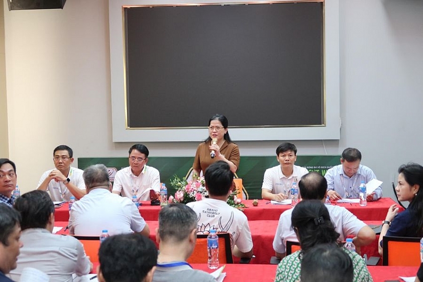 Thứ trưởng Nguyễn Thị Kim Chi dự Tổng duyệt Lễ Khai mạc Hội khoẻ Phù Đổng toàn quốc lần thứ X