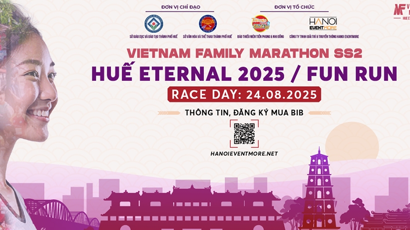 Vietnam Family Marathon 2025 – Cùng khám phá Huế trên từng bước chạy!