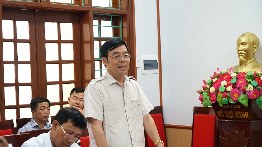 Xã Ứng Thiên tháo gỡ khó khăn, đẩy nhanh tiến độ Cụm công nghiệp Xà Cầu, Cầu Bầu - Giai đoạn 2