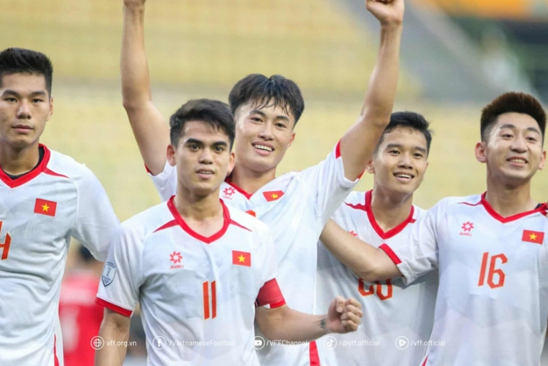 U23 Việt Nam thắng ấn tượng U23 Lào