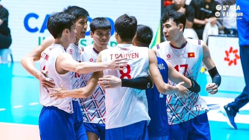 Tuyển bóng chuyền nam Việt Nam giành ngôi Á quân chặng 2 SEA V.League 2025 đầy ấn tượng