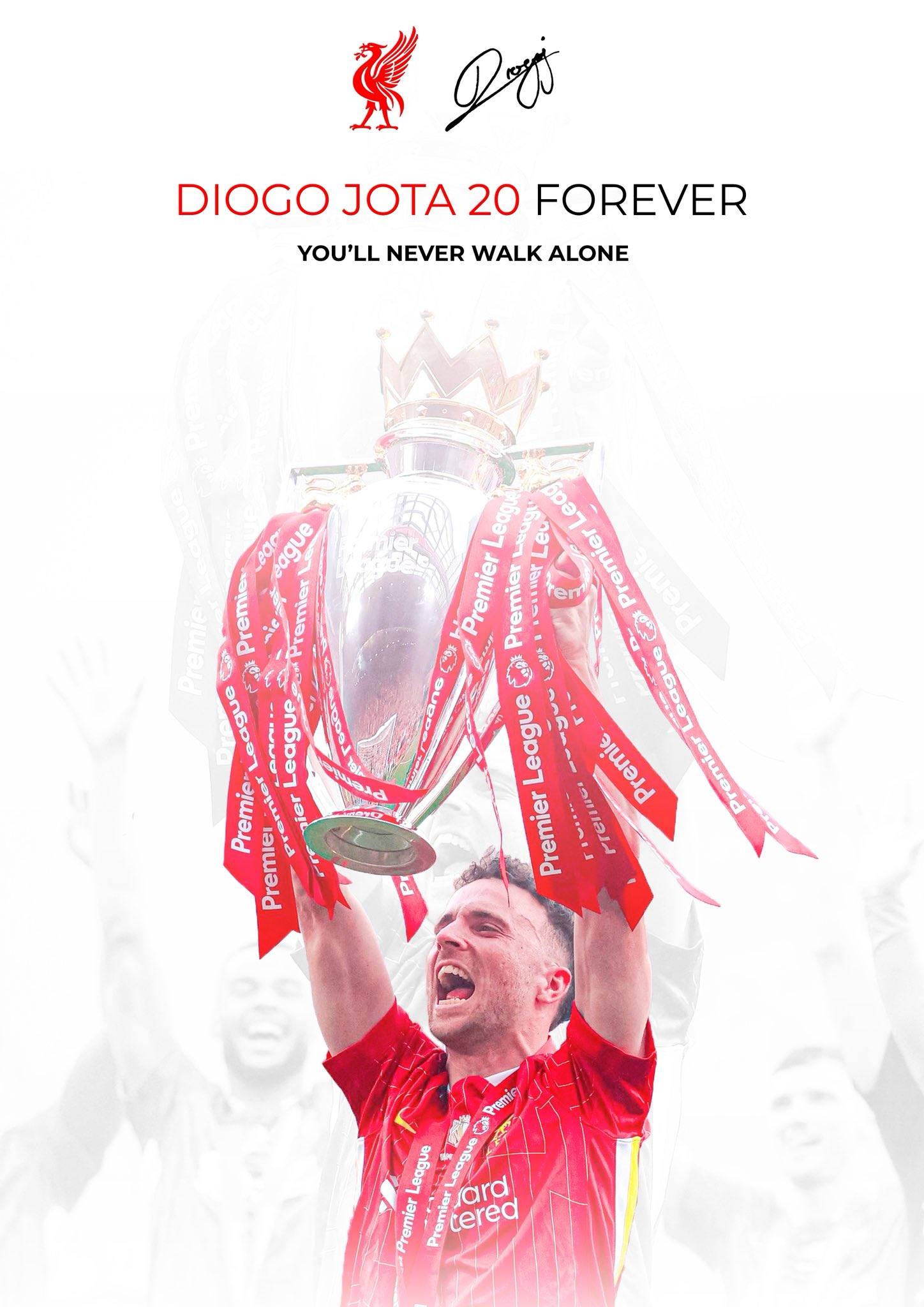 Liverpool dựng tượng vĩnh viễn tri ân Diogo Jota