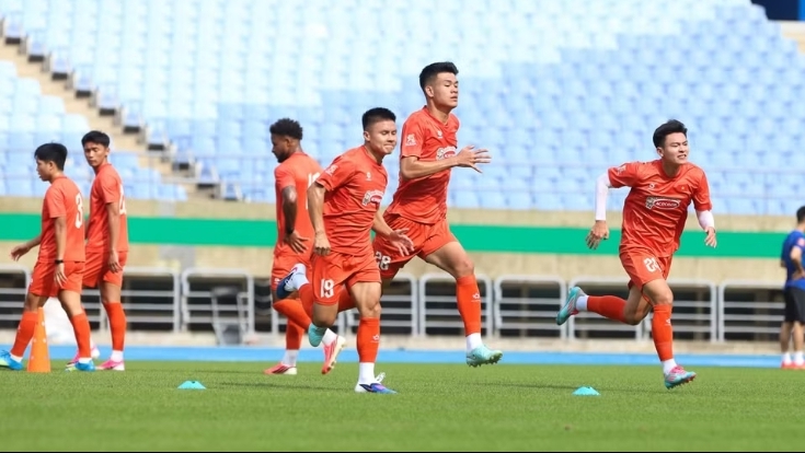 Đội tuyển Việt Nam rà soát lực lượng trước trận đấu tập đầu tiên tại Hàn Quốc