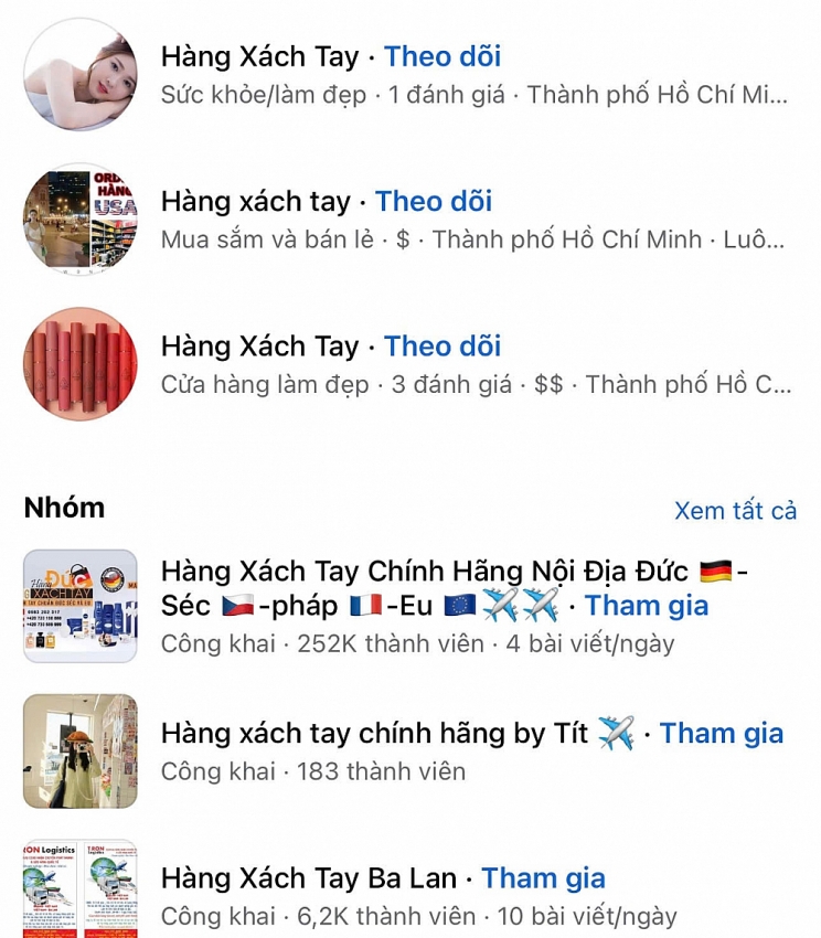 "Hàng xách tay" - Vỏ bọc của hàng hóa không rõ nguồn gốc