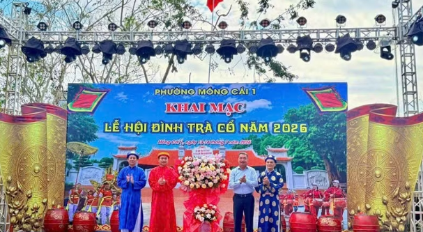 Khai hội đình Trà Cổ năm 2026