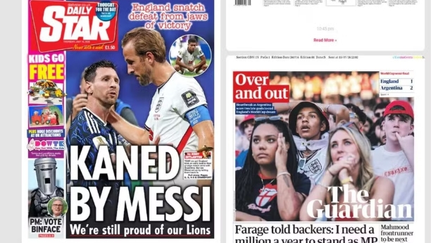 Báo châu Âu ngỡ ngàng trước "cuộc lội ngược dòng sử thi" của Messi và Argentina