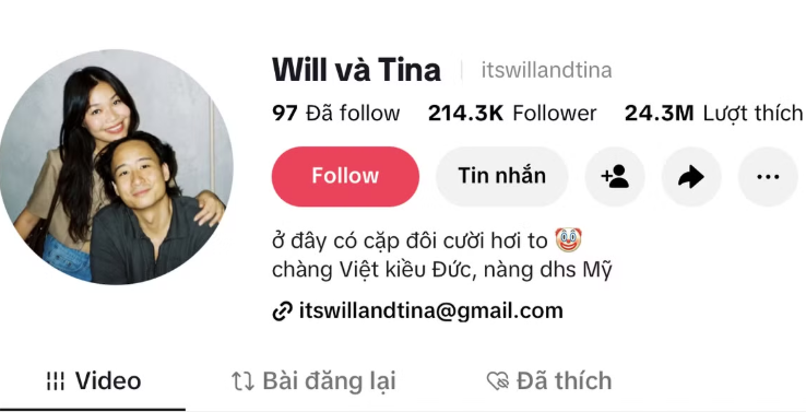 Will và Tina: Cặp đôi TikToker hạnh phúc sau màn cầu hôn gây sốt cộng đồng