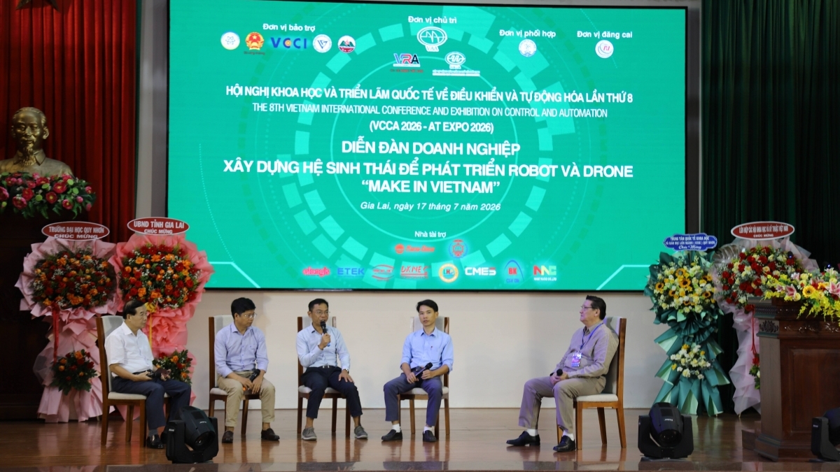 VCCA 2026: Muốn có robot “Made by Vietnam”, phải bắt đầu từ hệ sinh thái vững chắc