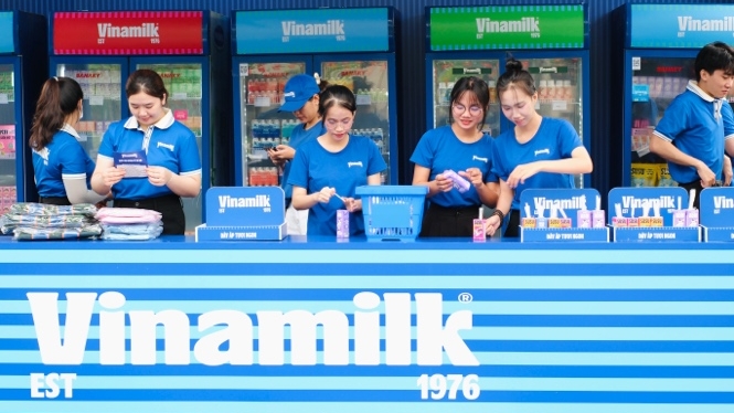 Hàng nghìn trẻ em hào hứng "chơi để học" cùng Vinamilk tại Phú Mỹ Hưng