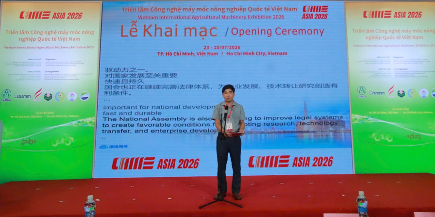 Khai mạc CIAME Asia Vietnam 2026: Đưa công nghệ nông nghiệp thế giới đến gần hơn với Việt Nam