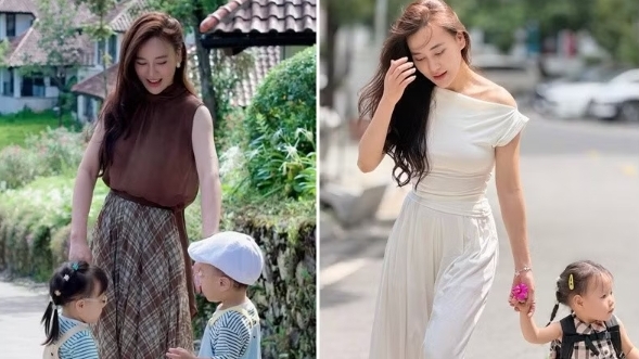 Phương Oanh thay đổi ra sao từ ngày có hai con?