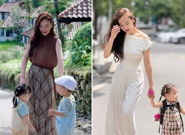 Phương Oanh thay đổi ra sao từ ngày có hai con?