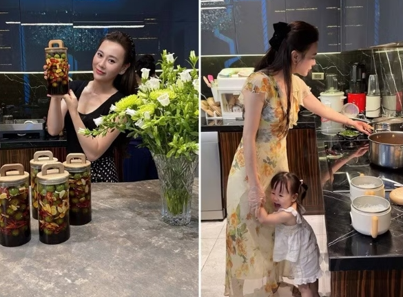 Phương Oanh thay đổi ra sao từ ngày có hai con?