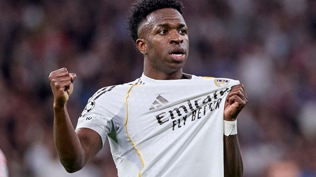 Arsenal chuẩn bị phá kỷ lục lương vì Vinicius Junior trong thương vụ lịch sử