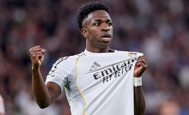Arsenal chuẩn bị phá kỷ lục lương vì Vinicius Junior trong thương vụ lịch sử